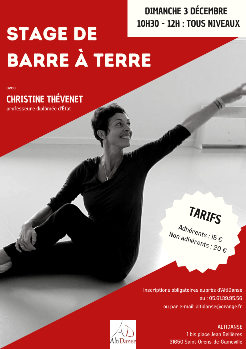 Stage de Barre à terre