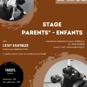 Stage parents/enfants