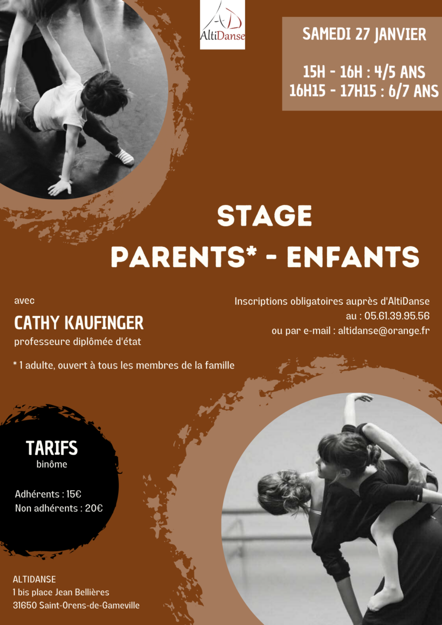 Stage parents/enfants