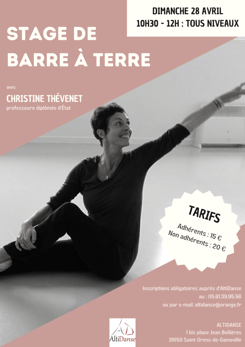 Stage de barre à terre